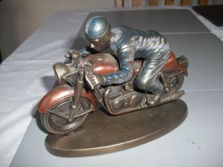Isle Of Man Tt Vintage Motorcycle Souvenir