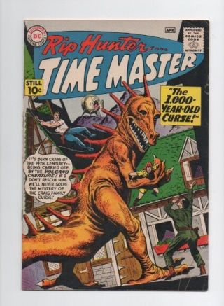 Rip Hunter.  Time Master 1 (mar - Apr 1961,  Dc) Vg,
