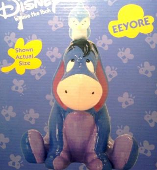 Kreisler Disney Eeyore Blue Bird Coin Piggy Bank Winnie The Pooh