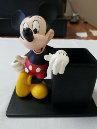 Disney Ceramic Mickey Mouse Pencil/pen Holder
