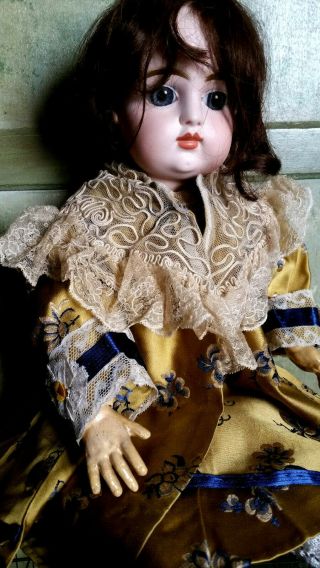 Antique Vintage Doll Dress For German Or French Antique Doll 24 Inch Approx 60cm