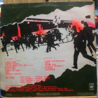 THE CLASH The Clash 1977 CBS UK 1st Album LP Punk Vinyl Joe Strummer VG 2
