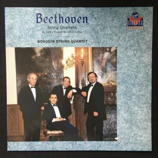Beethoven String Quartets Borodin Virgin Classics Vc 7 90746 - 1 Vinyl Lp Nm