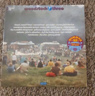 Woodstock Three Days Of Peace And Music Lp