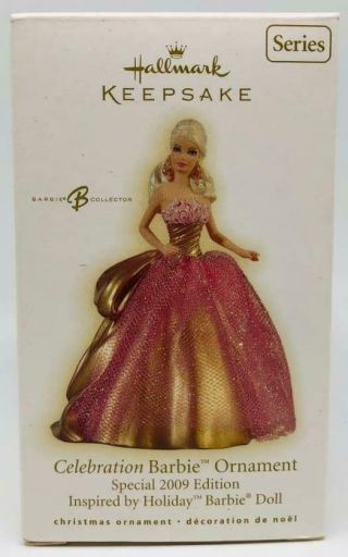 2009 Celebration Barbie Hallmark Ornament 10 Special Edition 3
