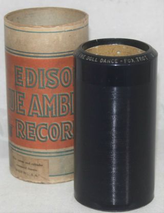 Edison Ba Jazz Cylinder Record 5359 The Doll Dance B.  A.  Rolfe Orchestra