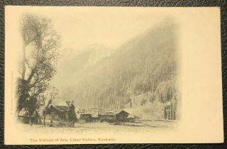 Postcard Lidar Valley Kashmir C1900s Bremner India Vintage Pakistan