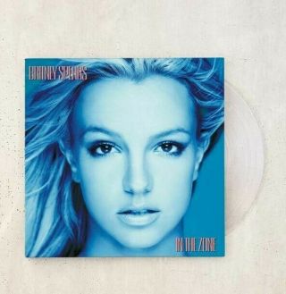 Britney Spears In The Zone Limited Edition Clear Vinyl Lp Pre - Order