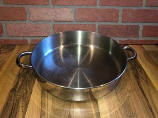 Stainless Steel 18/10 " Tools Of The Trade " 12 " / 5 Qt Roaster/saute Pan 1019b