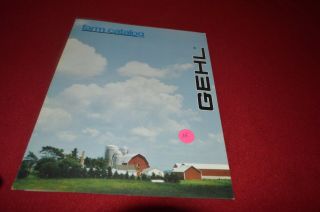 Gehl Farm Equipment 1982 Buyers Guide Dealer 