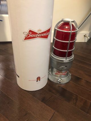 Budweiser Red Light Limited Edition Nhl Team Wifi Hockey Goal Horn Rare
