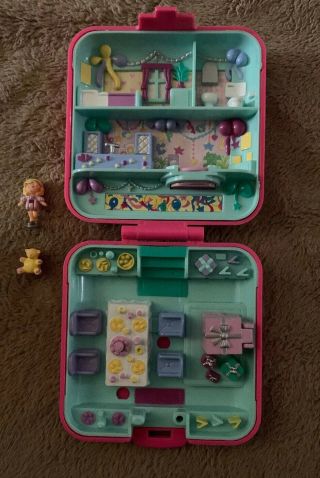 Polly Pocket Birthday Partytime Surprise Complete 1989 Bluebird Vintage
