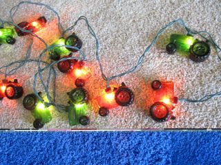 John Deere & International Harvester Christmas Tree Lights Set 20 Lights 3