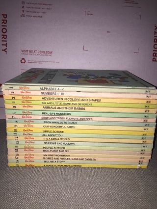 Complete Set Of 19 Walt Disney Bantam Books 1983