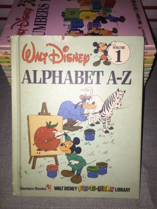 Complete Set of 19 Walt Disney Bantam Books 1983 2