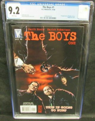 The Boys 1 (2006) Key 1st Issue Dc/wildstorm Cgc 9.  2 White Pages P958