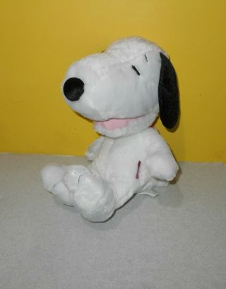 Just Play Laughing Snoopy 11 " Plush Toy Peanuts Gang Vibrating Laughing