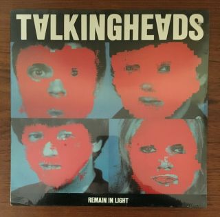Talking Heads " Remain In Light " Lp Still 1980 Sire