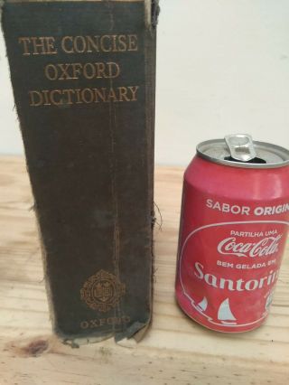 Vintage The Concise Oxford Dictionary Of Current English 5th Edition 1964 Rare