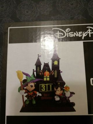 Mickey And Minnie Halloween Countdown Calendar