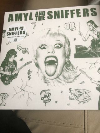 Amyl And The Sniffers Lp Amyl And The Sniffers Green Vinyl,  Mp3s,  Promo In Stoc