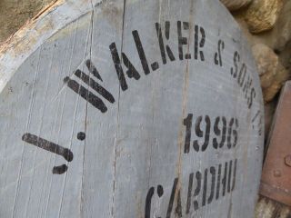 1996 Cardhu - Johnny Walker Whisky barrel lid Cask end 22 