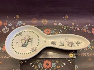 Walt Disney Winnie The Pooh & Piglet Stoneware Spoon Rest Kitchen Accessories