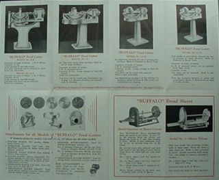 1936 Buffalo Kitchen Machines Foldout Brochure (john E Smith 