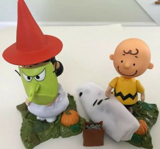 Peanuts It’s The Great Pumpkin Charlie Brown Lucy & Charlie Halloween Figures