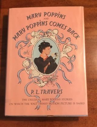 Mary Poppins And Mary Poppins Comes Back By Travers Hcdj 1964