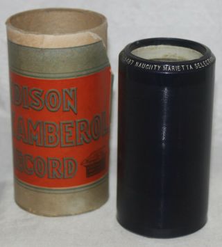 Edison Ba Cylinder Record 5487 Maughty Marietta Selections Victor Herbert Orch