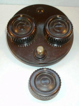 Bakelite Control Knob Cluster Atwater Kent For Several Models With Extra Knob