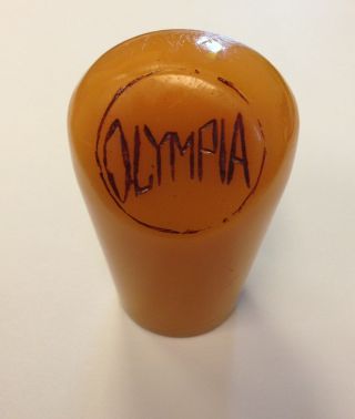 Olympia Beer Brewing Brewery Ball Knob Tap Marker