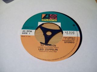 Led Zeppelin Stairway To Heaven / Whole Lotta Love Rare Jukebox 45