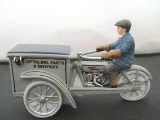 Dept 56 Christmas In The City Harley Davidson " Motorcycle Truck "