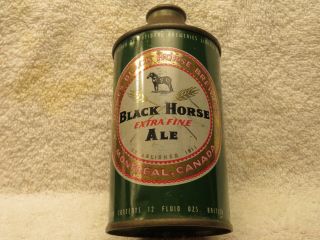 Black Horse Ale Cone Top