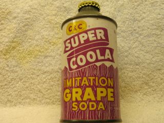 C&c Coola Imitation Grape Soda Cone Top
