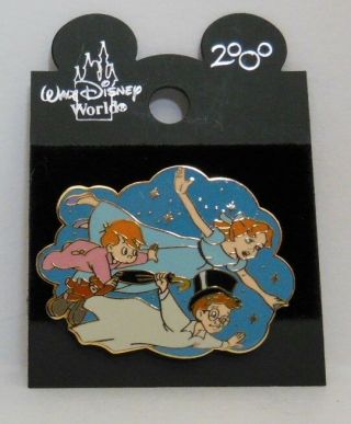 Disney Wendy,  John And Michael From Peter Pan The Darling Children Fly 2000 Pin