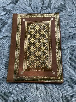 Vintage Leather Book Cover
