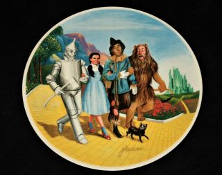 Wizard Of Oz 1979 The Grand Finale Knowles Collector Plate W/certificate & Box