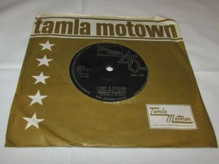 Barbara Randolph Uk Tamla Motown 45 I Got A Feeling Northern Soul