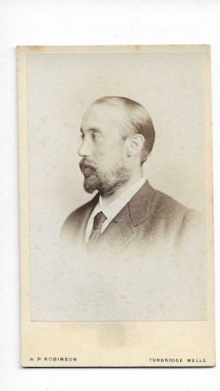 H P Robinson,  Of Tunbridge Wells; Unidentified Bearded Man