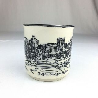 Buffalo York Skyline Mug Cup Vintage Collectible Am&a 