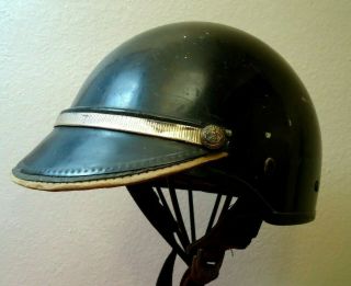 Vintage Bell Toptex Half Motorcycle Helmet