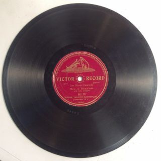 Ave Maria Gounod 78 Rpm 10” Single Sided Record A Michailowa Shopvinyls.  Com