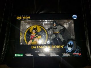Kotobukiya Batman And Robin Dc Comics Figure Statue Set