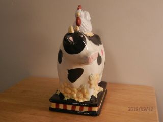 Cow And Chicken Cookie Jar