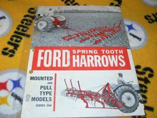 Ford Tractor Spring Tooth Harrows Dealer 