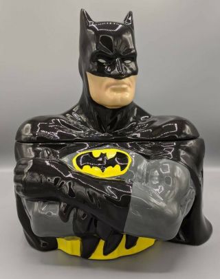 Dc Comics Batman Figure Bust Ceramic Cookie Jar Westland 2012