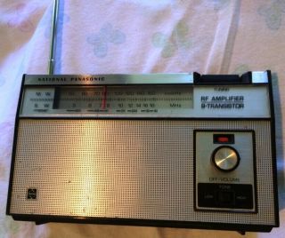 National Panasonic Rf Amplifier 9 - Transistor Radio Japan